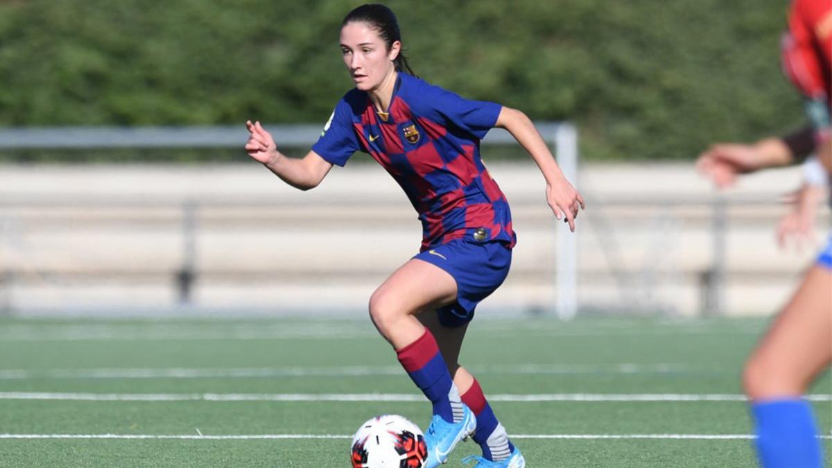 Bruna Vilamala marcó su primer gol con el primer equipo culé