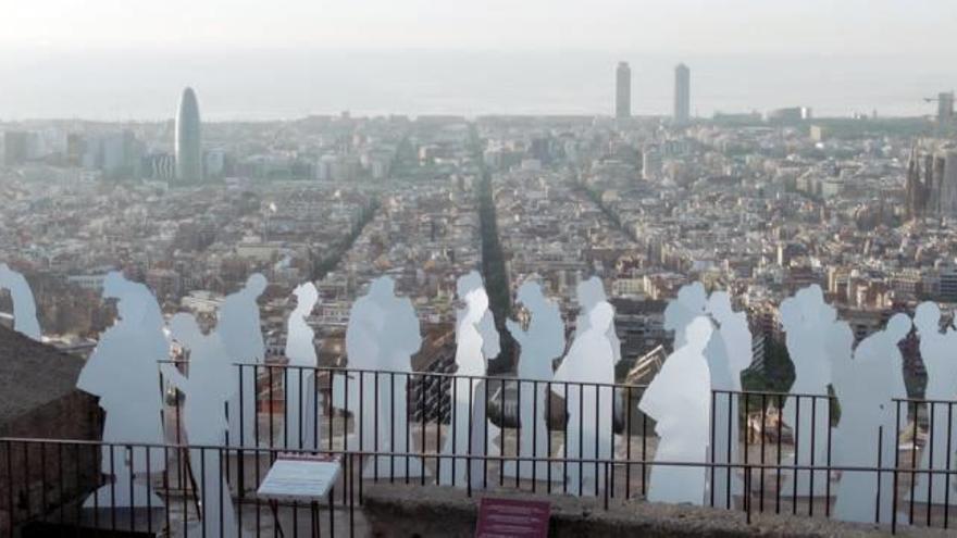 Barcelona Siluetes contra la precarietat laboral