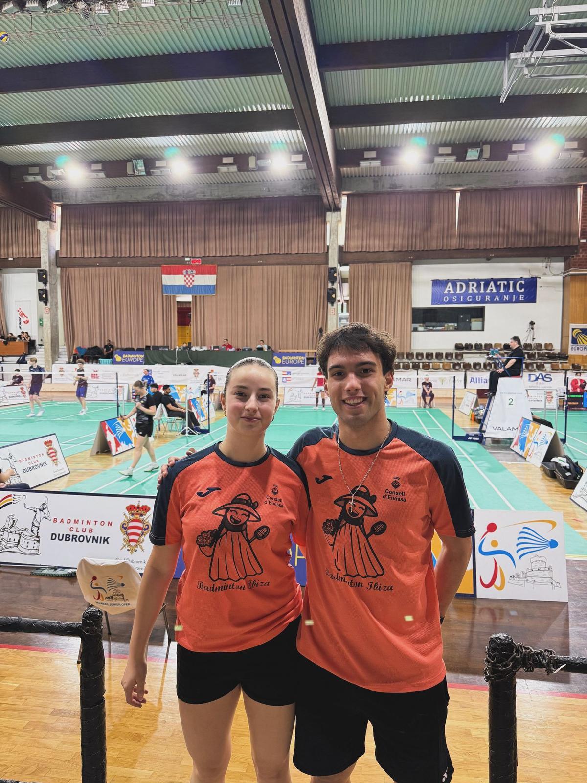 Sofía García y Yaidel Gil triunfan en Dubrovnik.