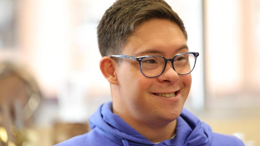 El día a día de Guille, el nadador de oro extremeño