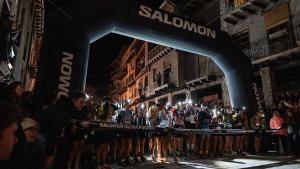 La salida de la Ultra Pirineu del pasado año
