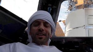 El astronauta árabe Sultan Alneyadi.