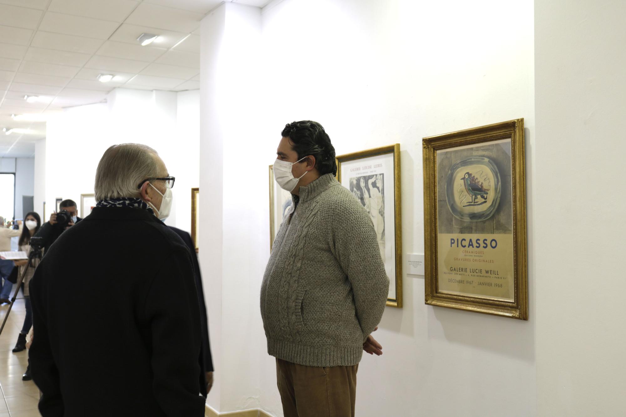 Las imágenes de la exposición 'Carteles de Picasso' en la sala Manuel Barbadillo