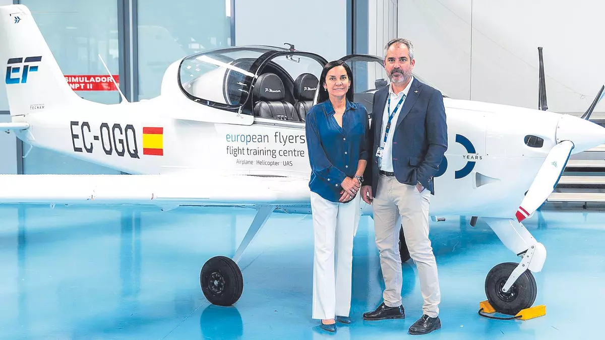 European Flyers se erige como la mayor escuela de pilotos de España