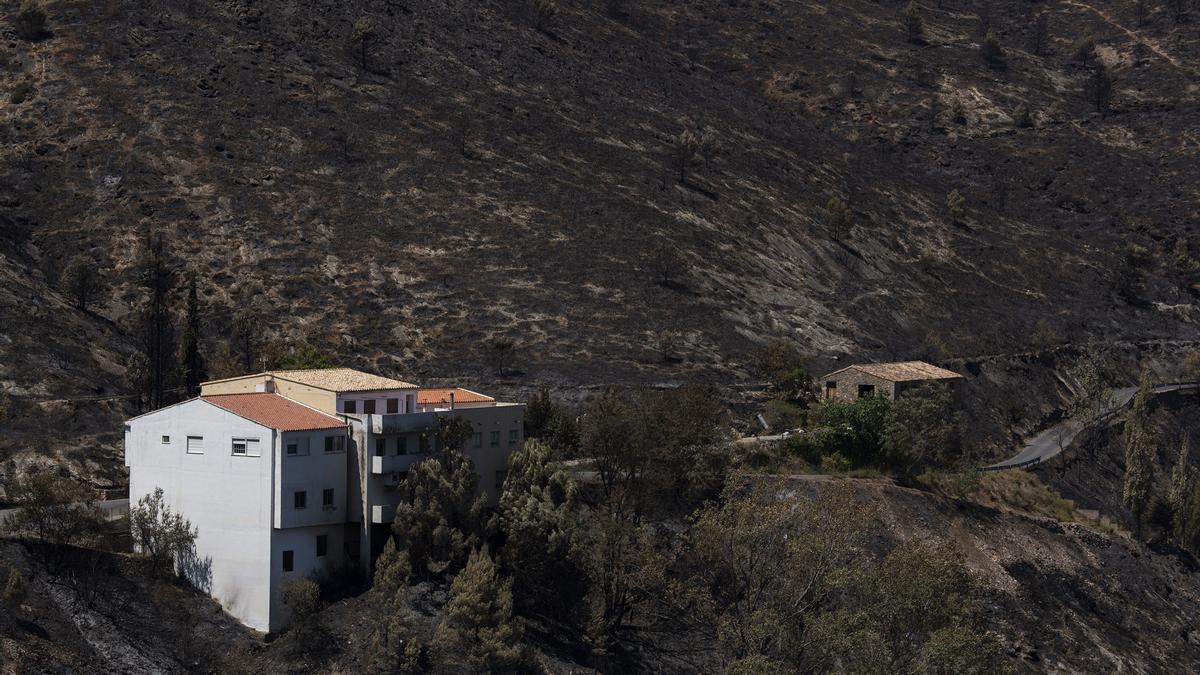 Sigue la última hora del incendio de Bejís y la Vall d&#039;Ebo.