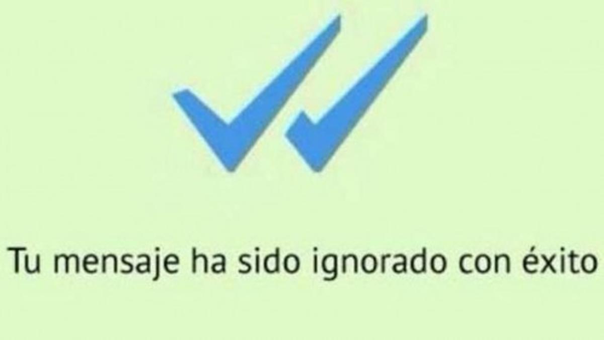 Los memes del doble check de Whatsapp Los memes del doble check de Whatsapp