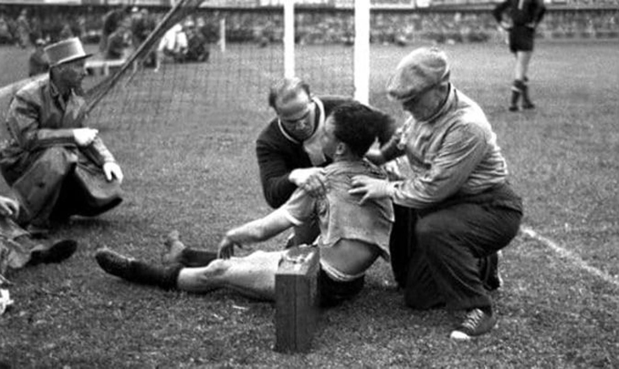 Hohberg, el delantero uruguayo que murió sobre el césped, ‘resucitó’ y siguió jugando.