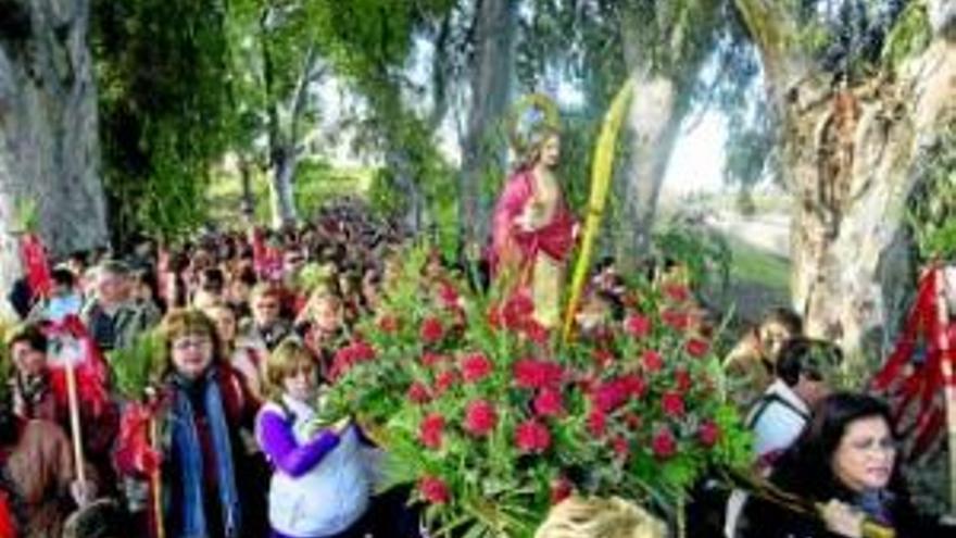 La peregrinación de Santa Eulalia espera superar el millar de fieles