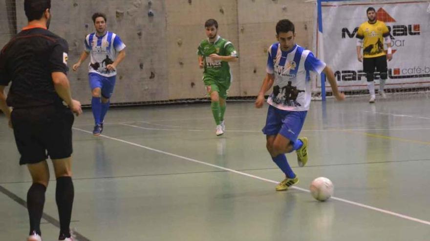 Partido del Atlético Benavente.