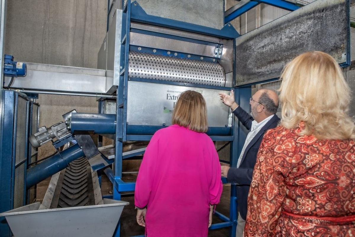 Inauguración de la planta de procesado en 2023.