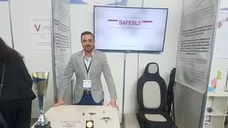 Un inventor de Alberic triunfa en la feria suiza con un accesorio para el cinturón que salva vidas