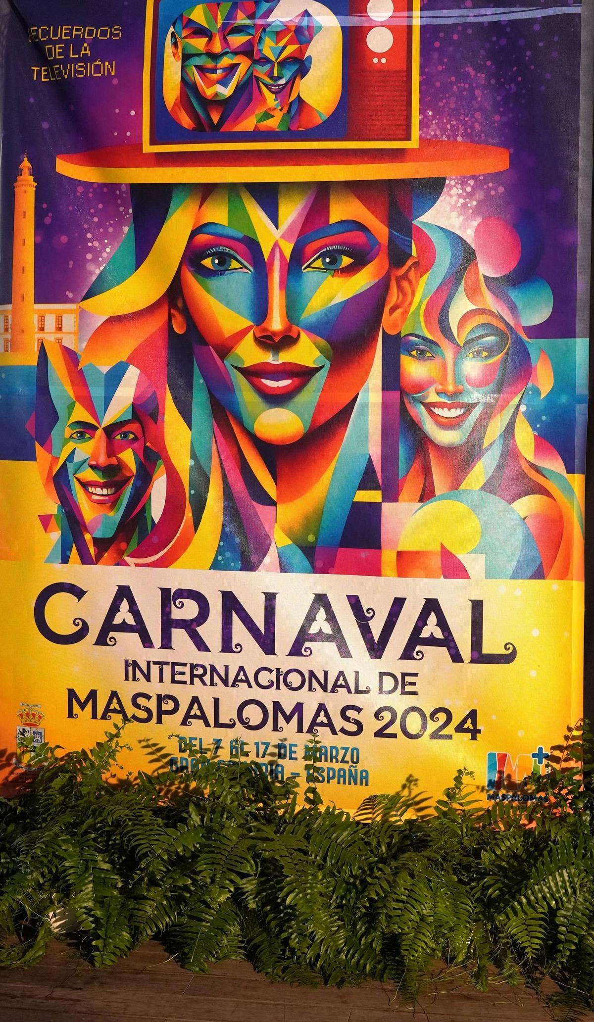 Cartel del Carnaval de Maspalomas.