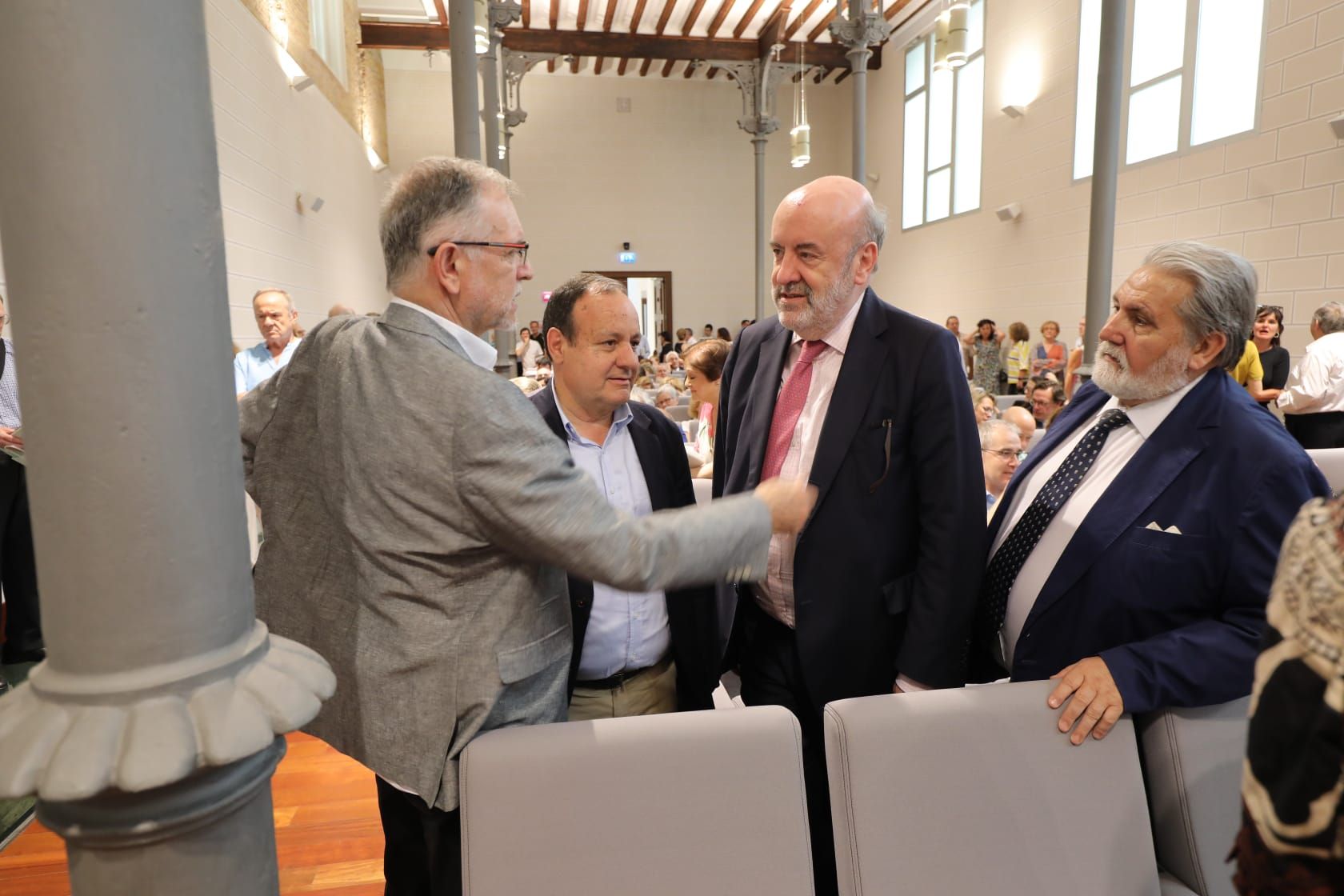 Presentación del libro de Juan Alberto Belloch en Zaragoza