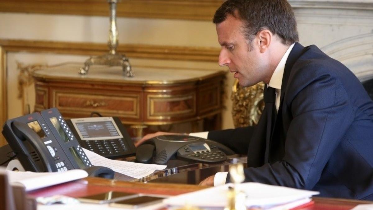 El presidente de Francia, Emmanuel Macron.