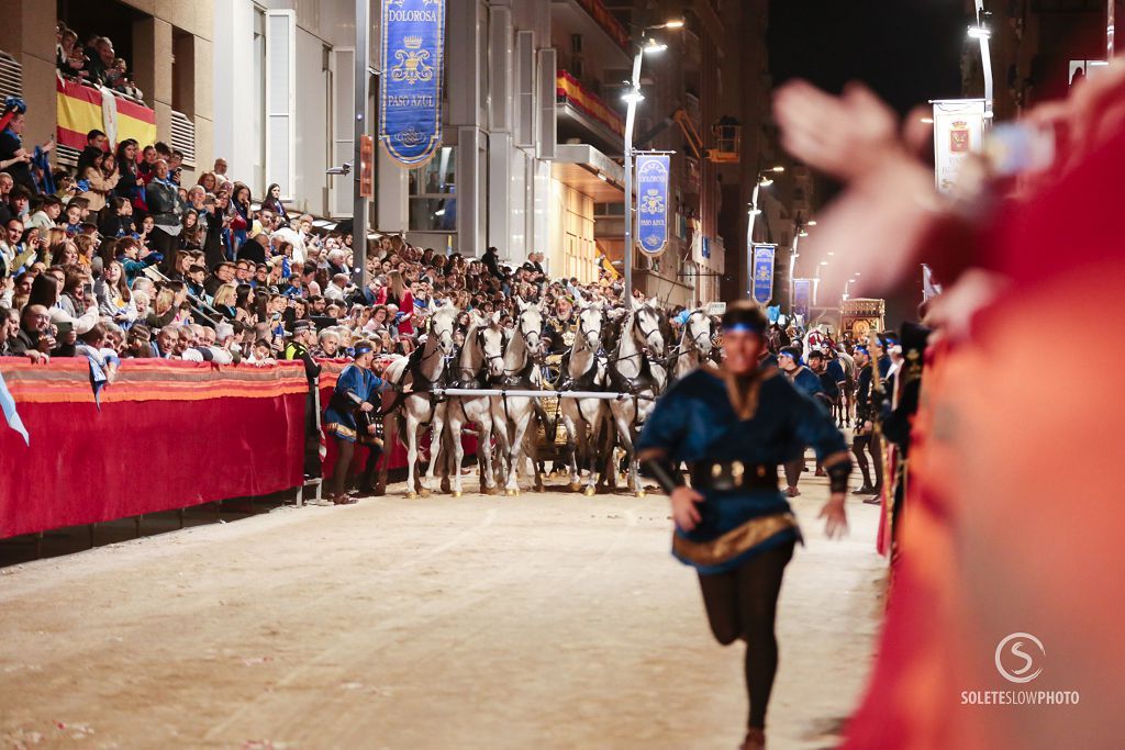 Las imágenes del Jueves Santo en Lorca