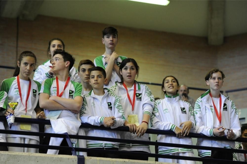 Podium del Campeonato de Kárate