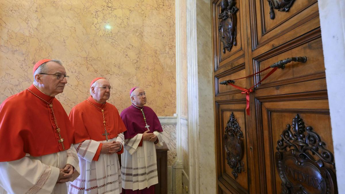 Los apartamentos pontificios, sellados tras la muerte del papa
