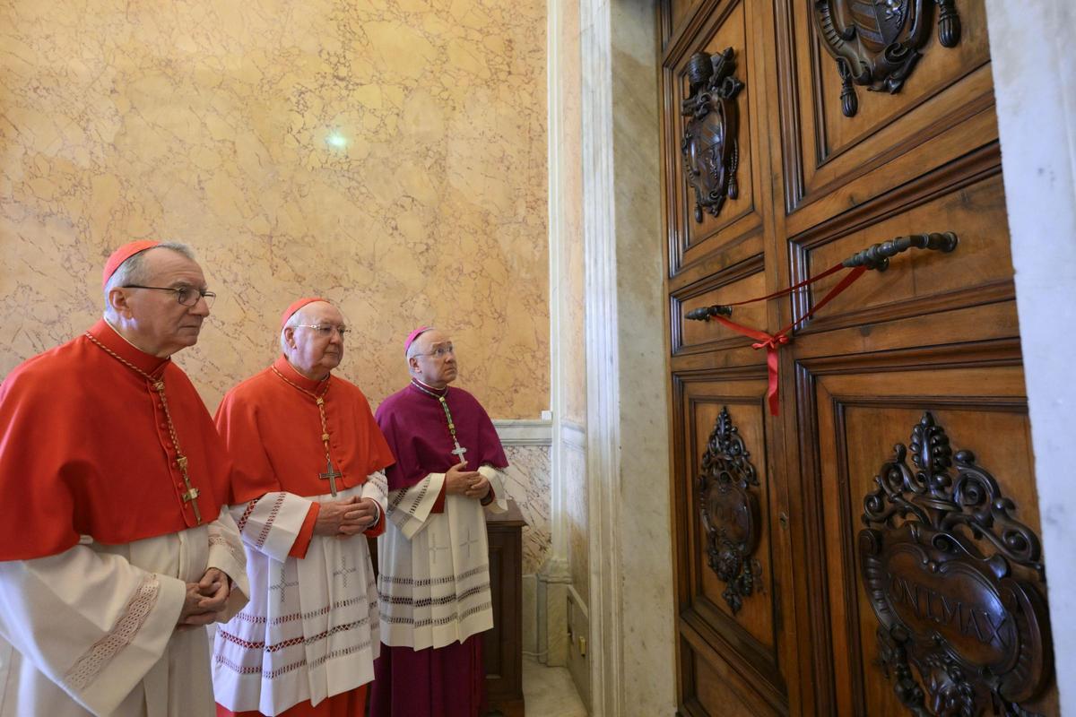 Los apartamentos pontificios, sellados tras la muerte del papa