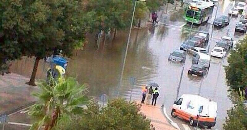 Lluvias en Cáceres