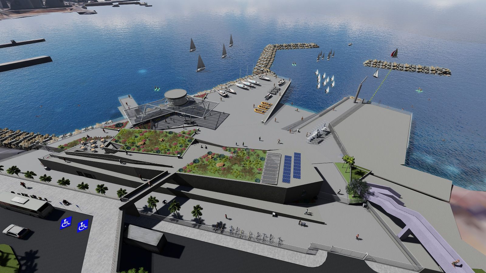 Un nuevo espacio junto al mar en Santa Cruz