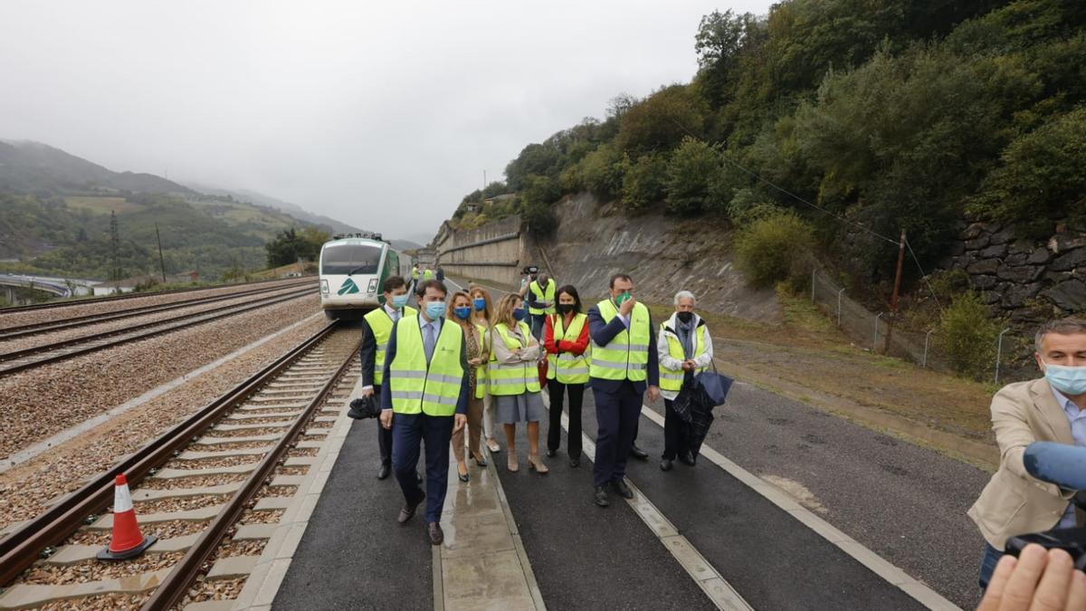 Día histórico para Asturias: Adif inicia las pruebas en los túneles de la variante de Pajares