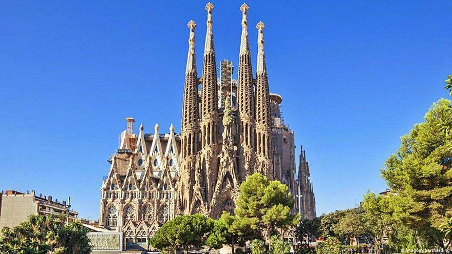 Imatge d&#039;arxiu de la Sagrada Família de Barcelona