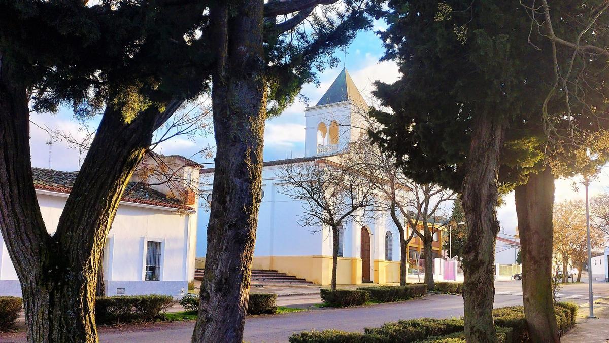 Edificio de la ermita de la Virgen de Tentudía de Monesterio
