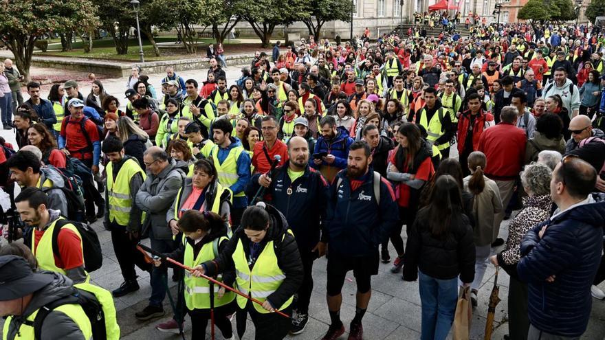 Gaiteiros y supervivientes de cáncer de mama abrirán la XV Pontevedrada