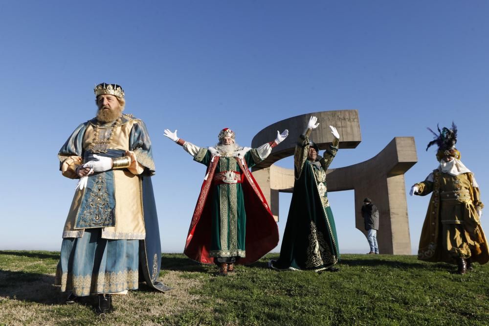 Los Reyes Magos ya están en Gijón