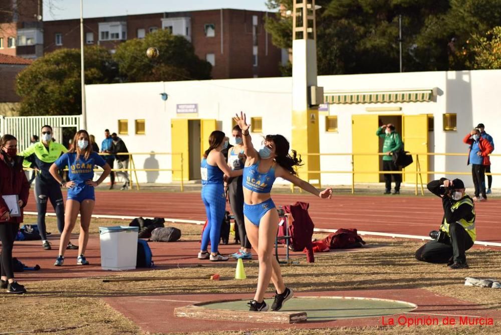 Control federativo de atletismo en Cartagena