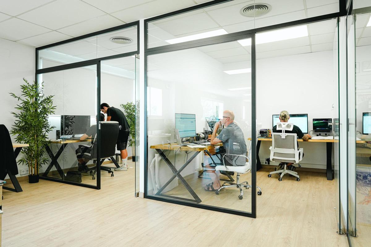 Interior de les instal·lacions de Factor a les comarques gironines
