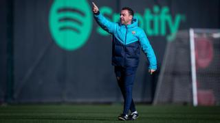 Xavi sobre el duelo copero con la Real Sociedad: "Visualizo un partidazo"