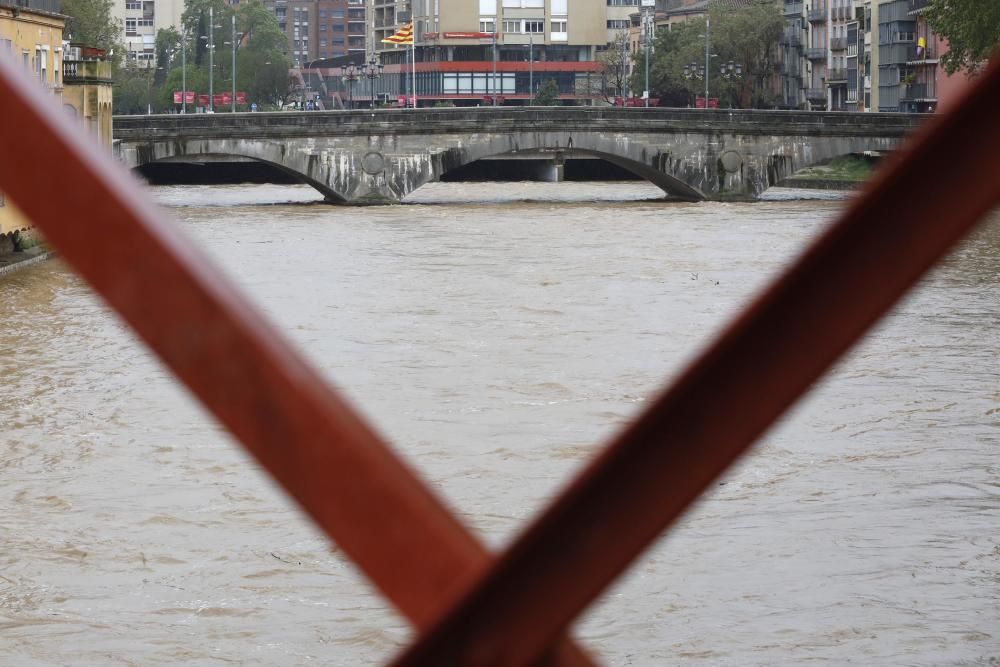 Temporal amb inundacions i creixement dels rius a les comarques gironines (18-22 d'abril de 2020)