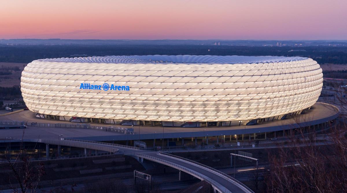 Imagen del Allianz Arena, estadio del Bayern.