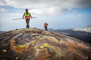 En el corazón de un volcán dormido