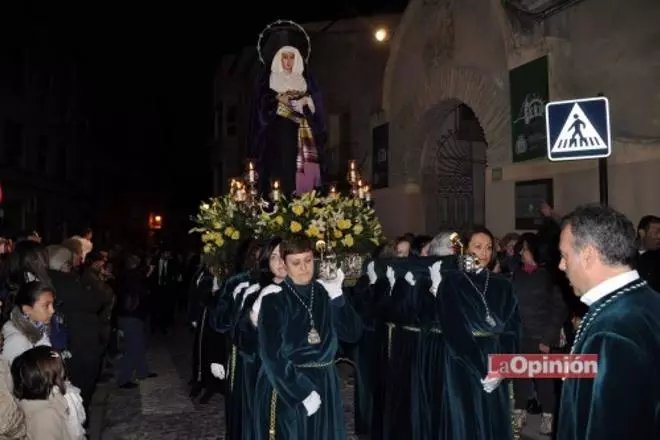 Traslado de Nuestra Señora de Gracia y Esperanza Cieza 2015