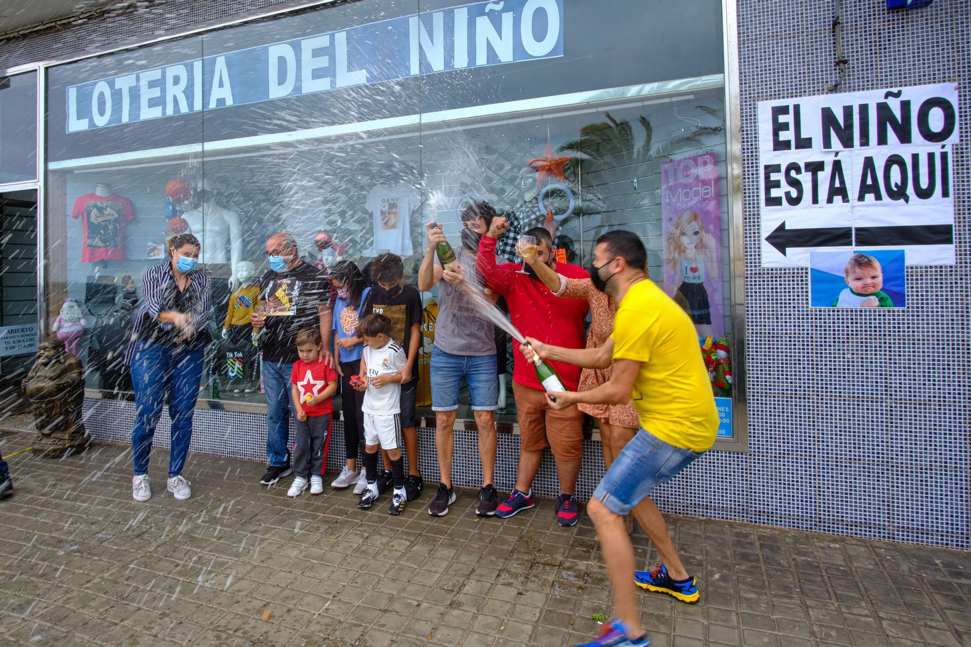 Celebración de la Lotería del Niño en Gran Canaria