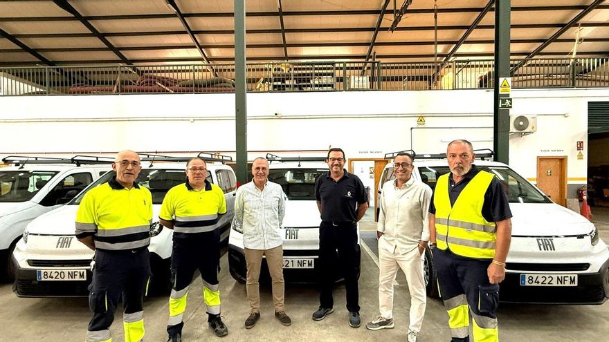 El Ayuntamiento de Navalmoral de la Mata refuerza su flota municipal con cuatro vehículos más