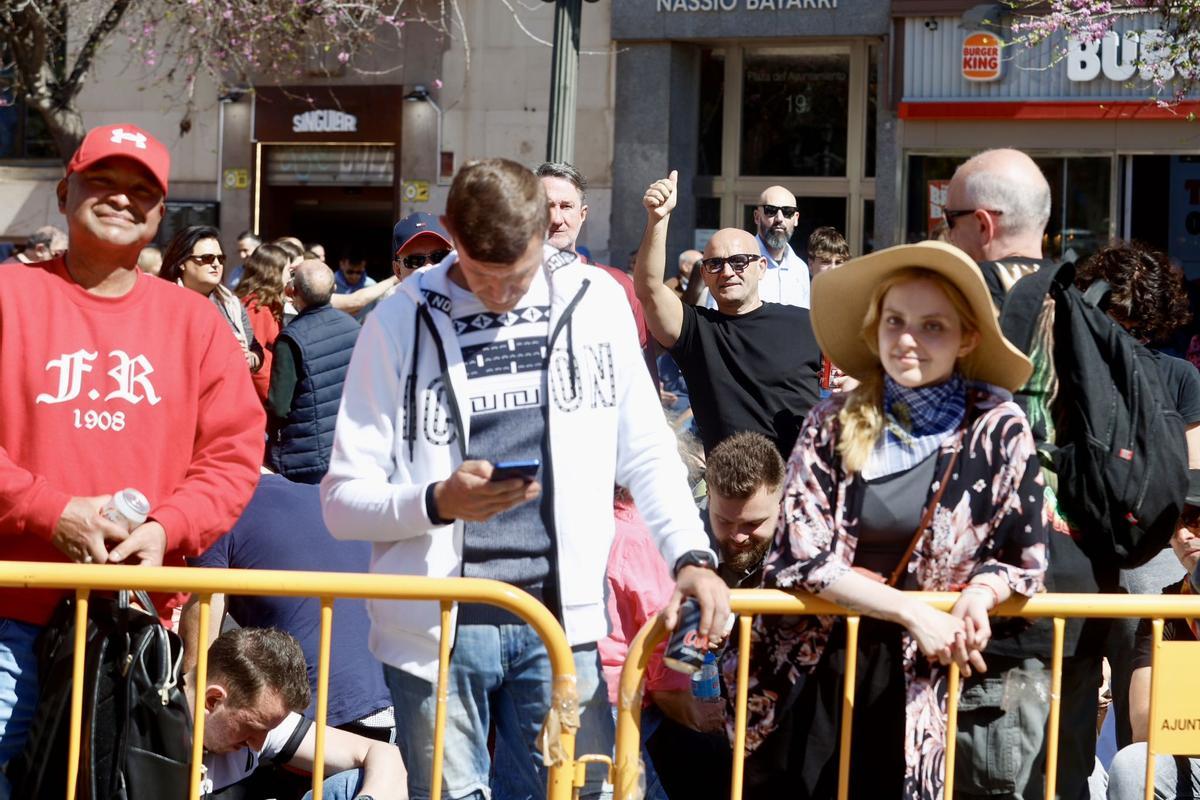 Búscate en la mascletà de hoy, 17 de marzo
