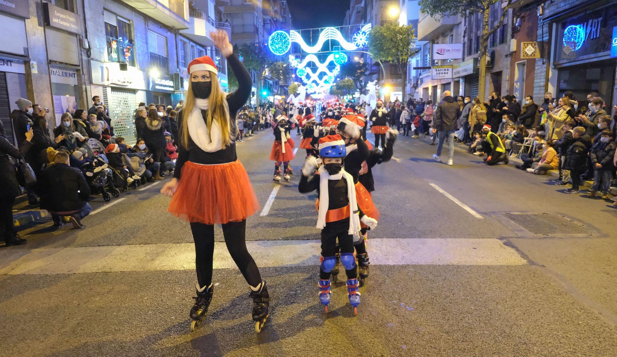 Cabalgata de Papá Noel en Elche