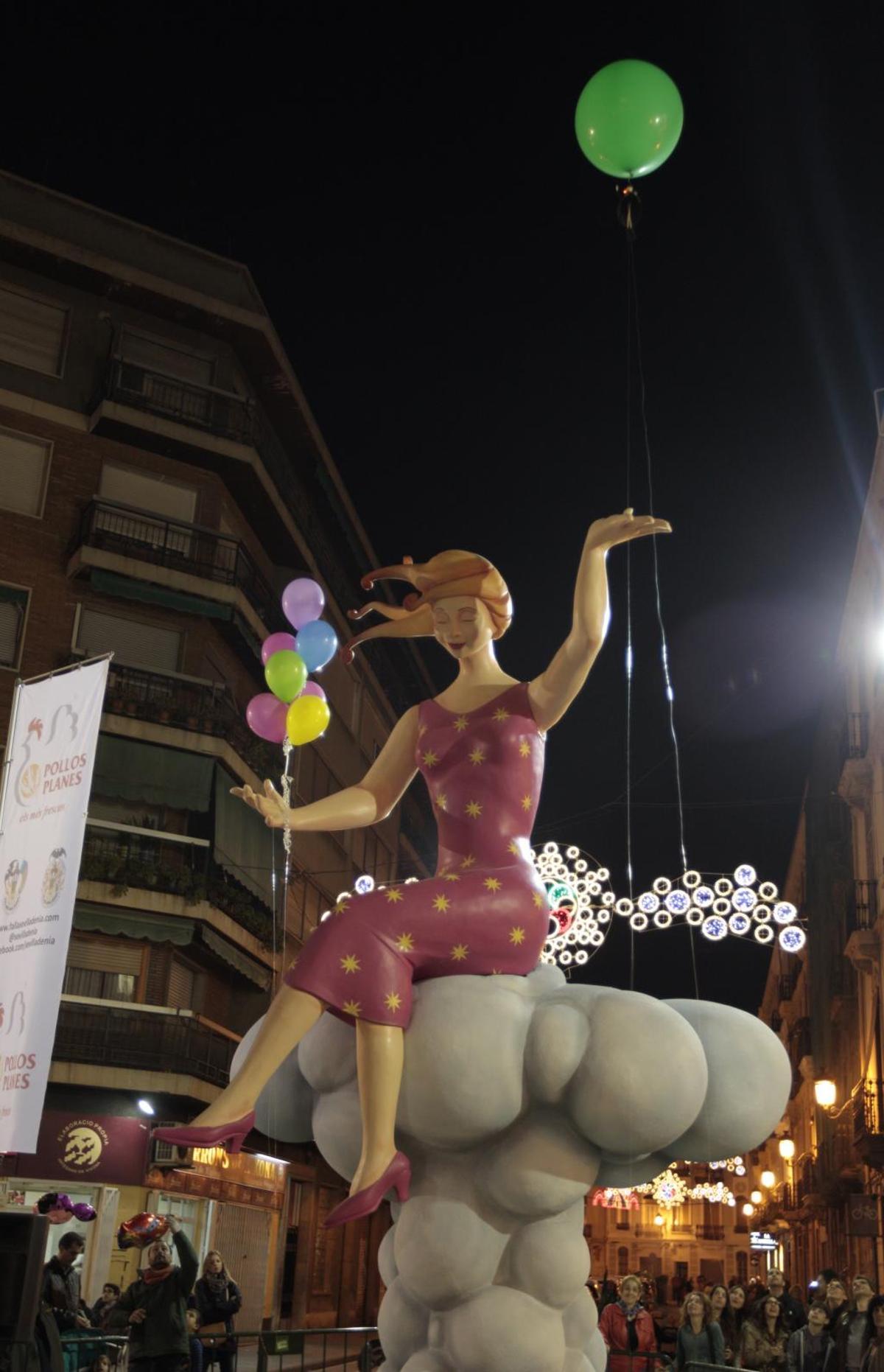 Cuando Galiana plantó la falla más verde, la más alta y la más flamenca