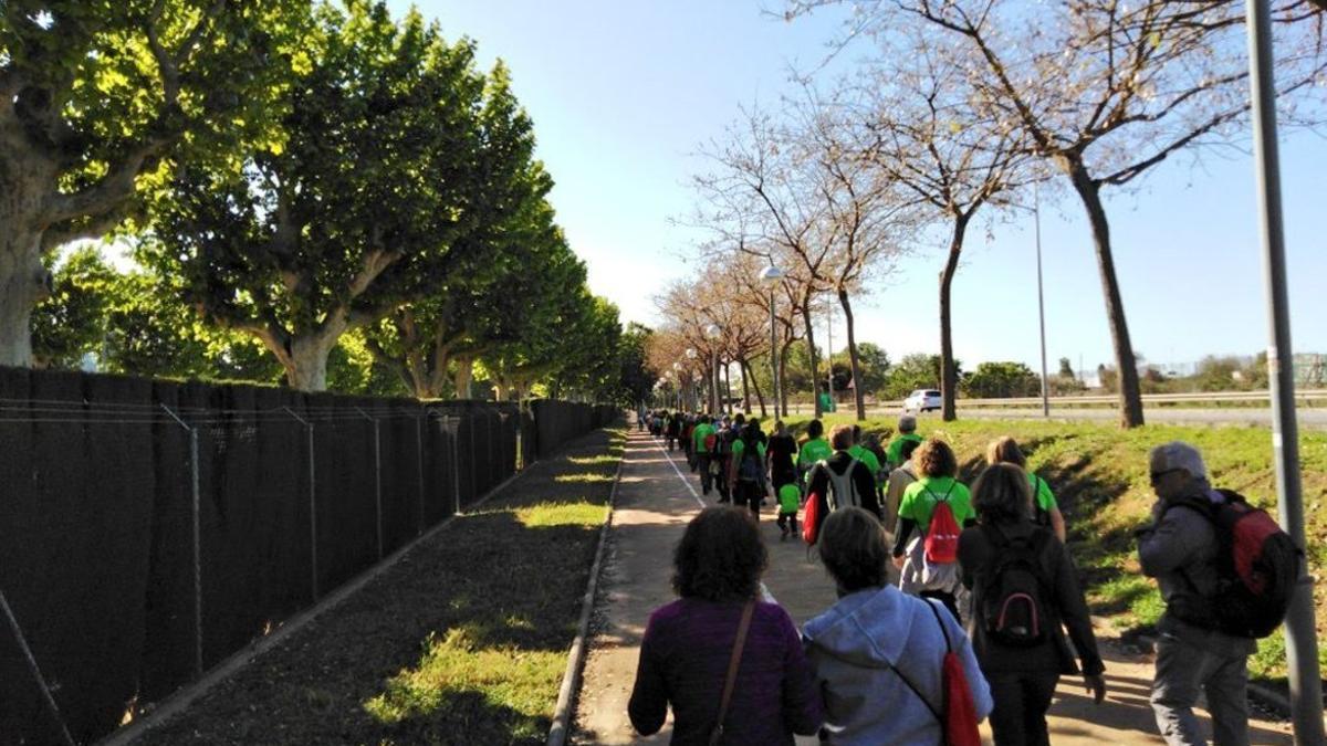 Caminada Popular celebrada este domingo en el Baix Llobregat