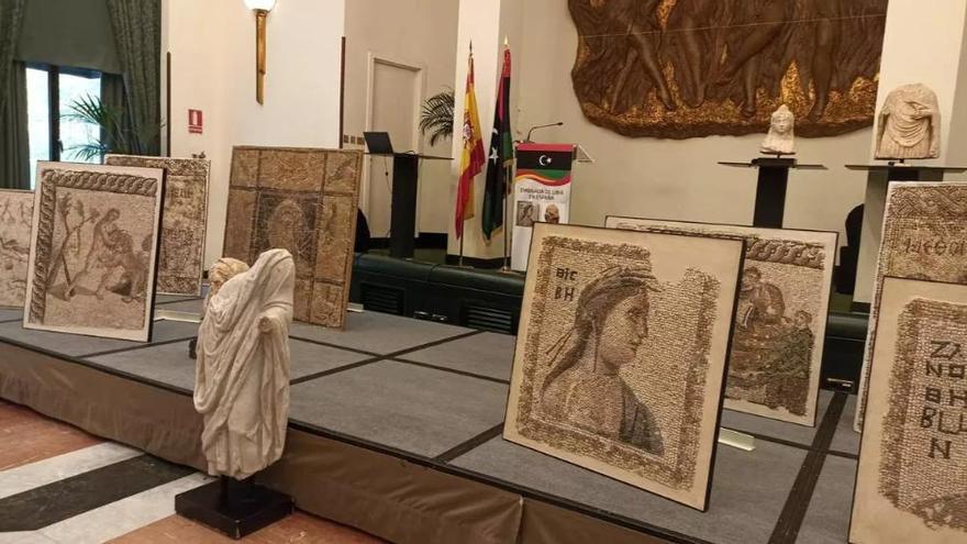 La Audiencia Nacional devuelve a Libia el primer botín de arte antiguo para financiar al ISIS incautado en España