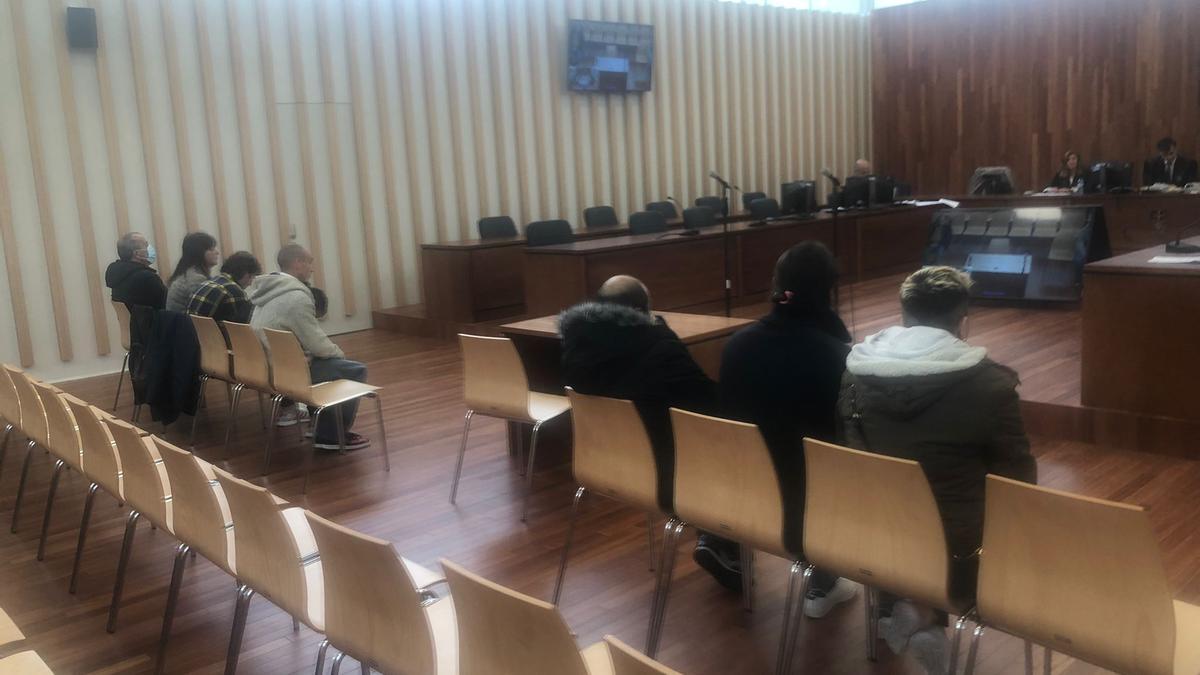 Imagen del juicio celebrado esta mañana en Vigo.