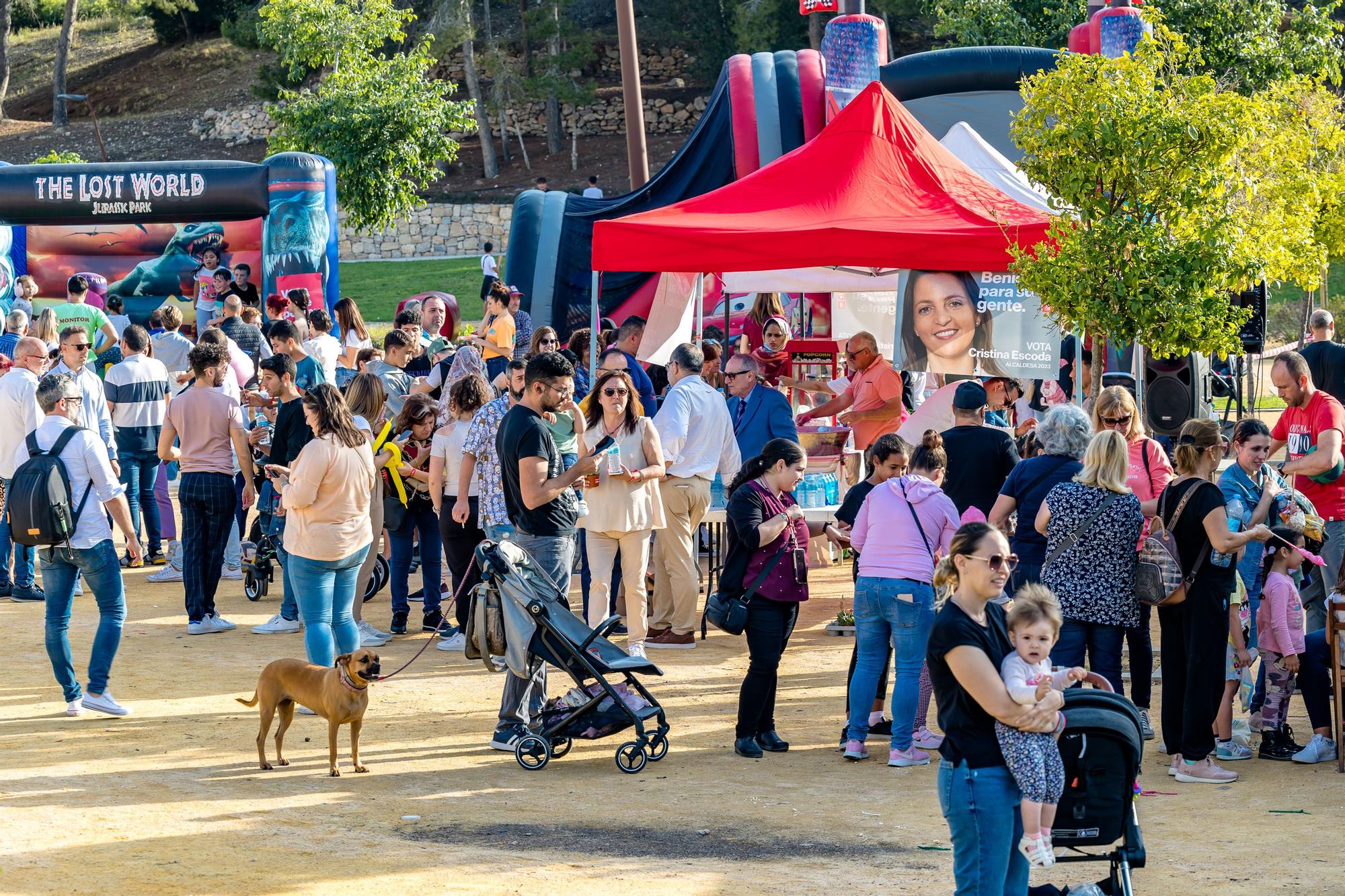 Fiesta infantil para el cierre de campaña del PSOE en Benidorm