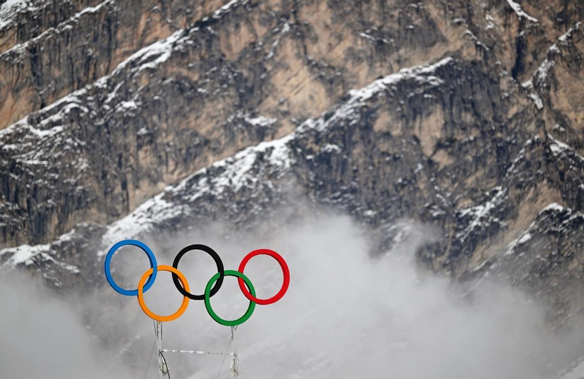 Cortina D'ampezzo, sede de los Juegos Olímpicos de Invierno.