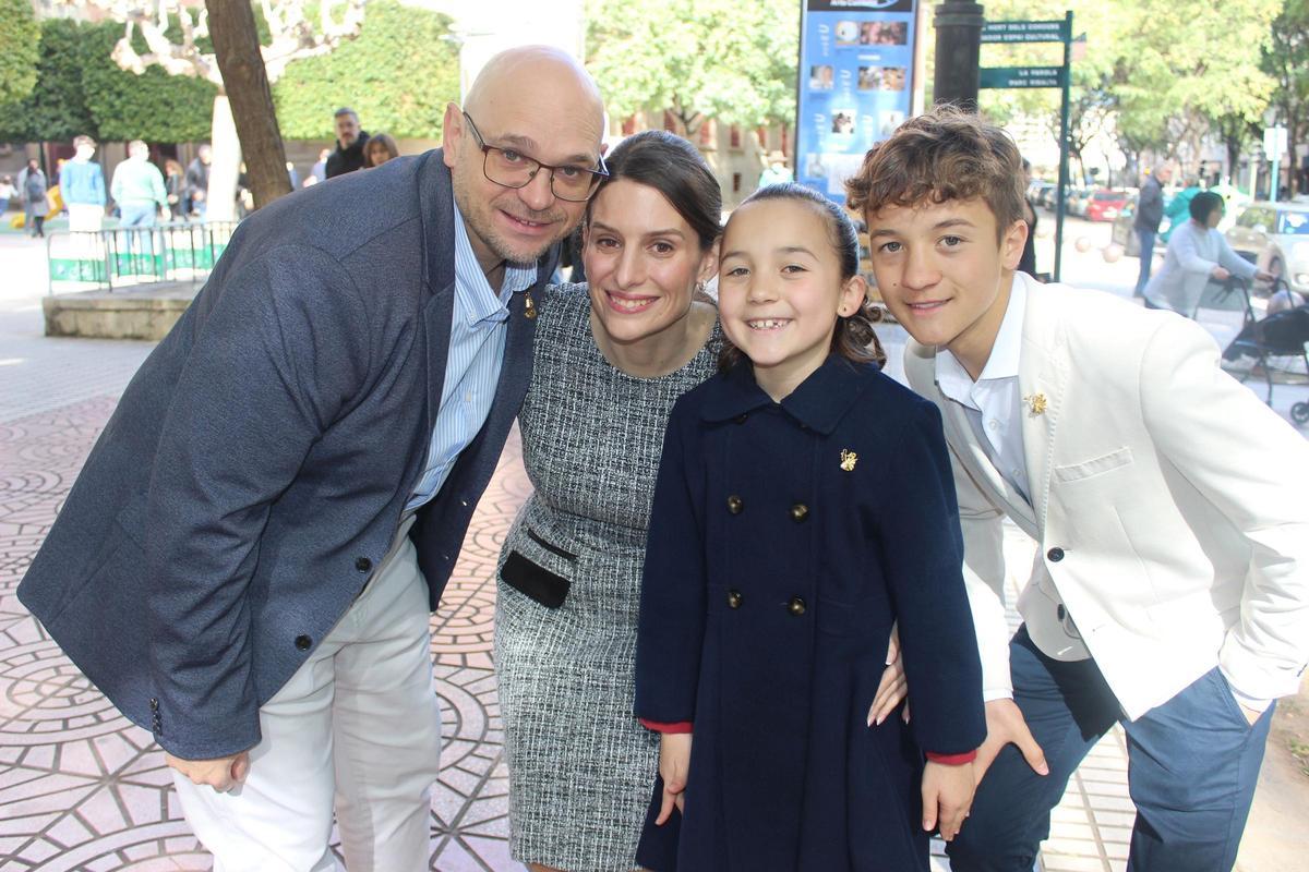 José Antonio Naranjo, María Tirado, Enma Ferrer i Juan Ferrer.