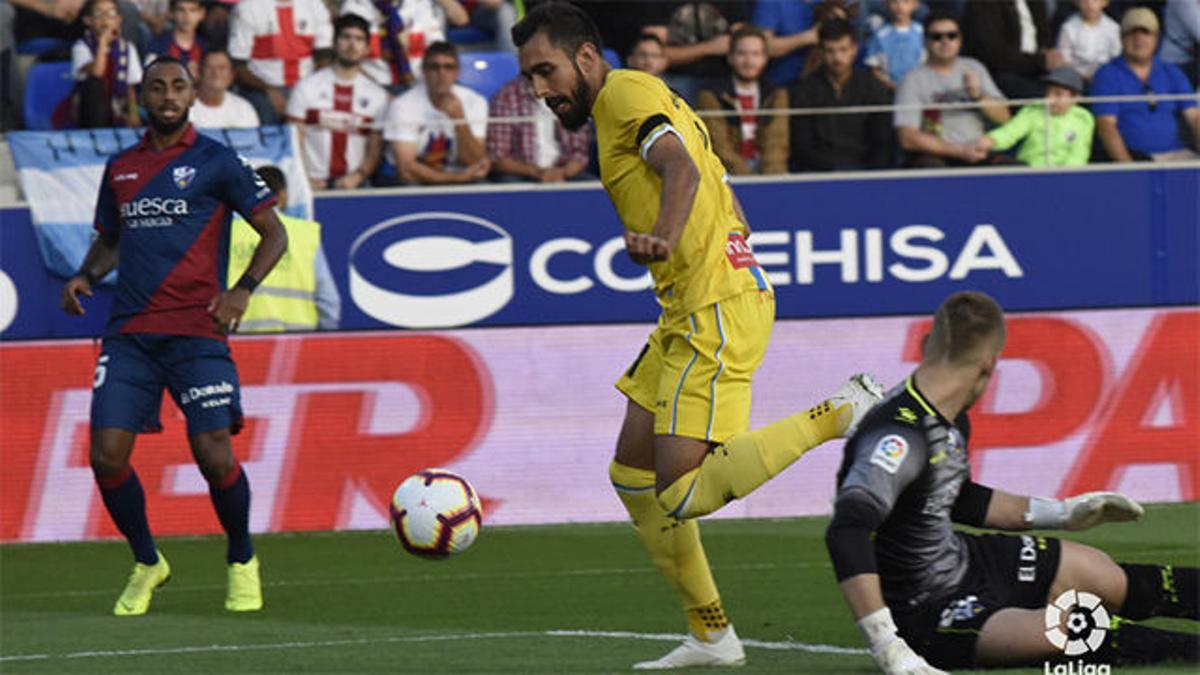 Así fue el doblete de Borja Iglesias que pone al Espanyol segundo