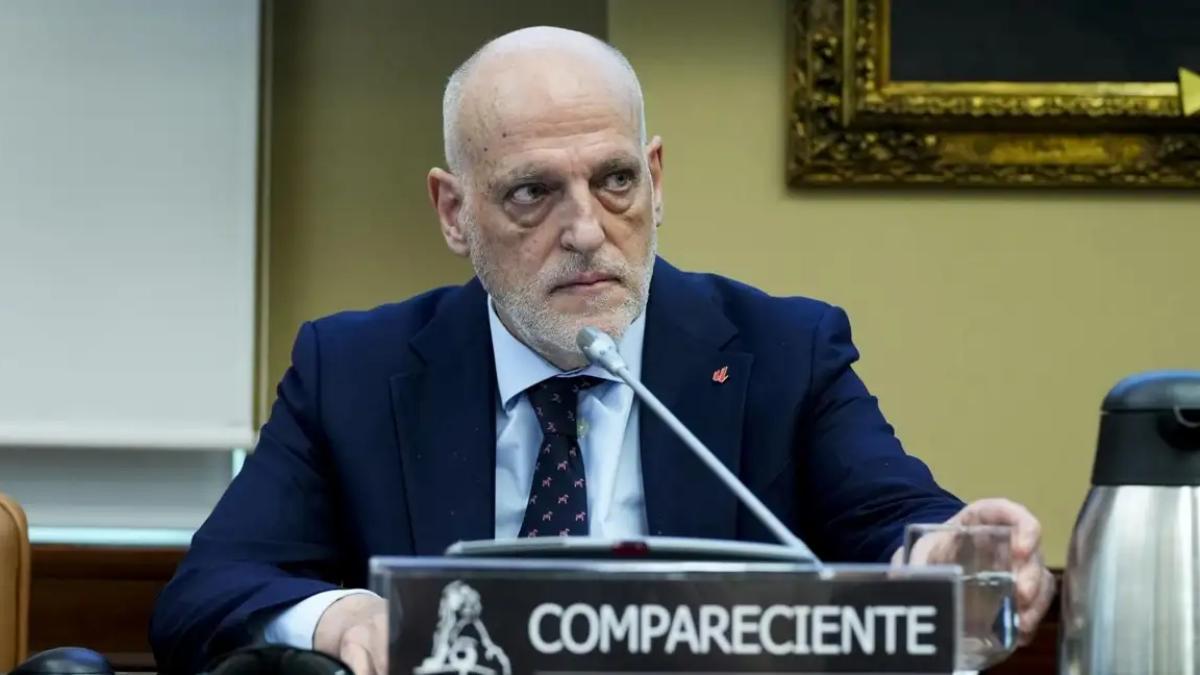 Javier Tebas comparece en el Congreso de los Diputados