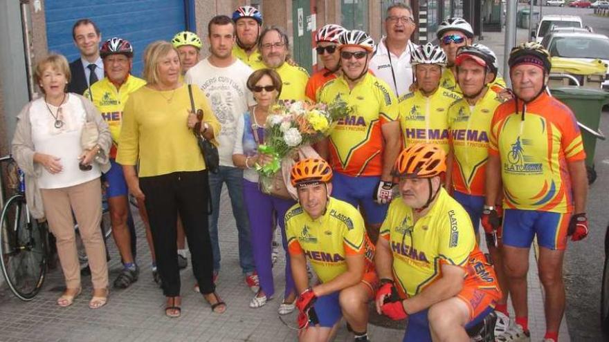 Ruta ciclista por la comarca en el XVI Memorial Renato Fernández Aradas